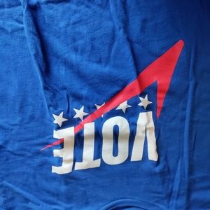 Blue VOTE tshirt